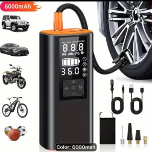 150PSI Portable Car Tyre Inflator Air Compressor