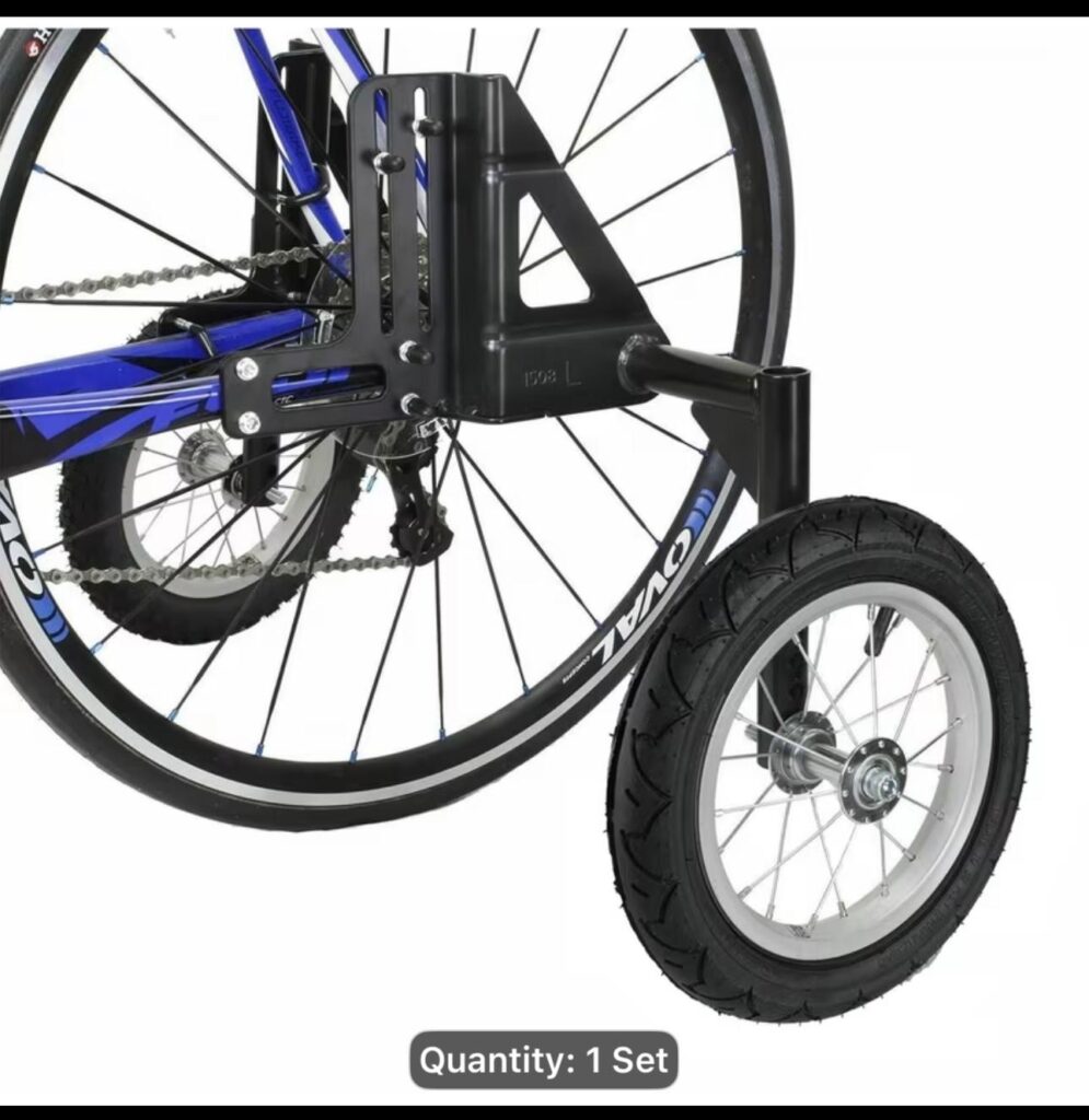 Cyclingdeal Adjustable Adult Bicycle Bike Training Wheels Fits 20 inch to 29 inch