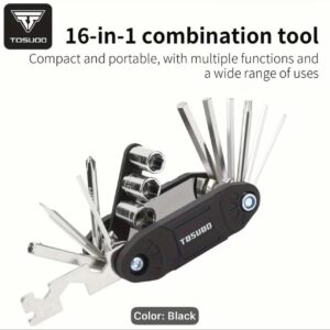 Tusuud 16 in 1 portable mountain bike socket multi tool