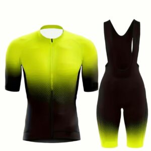 Short sleeve cycling suit