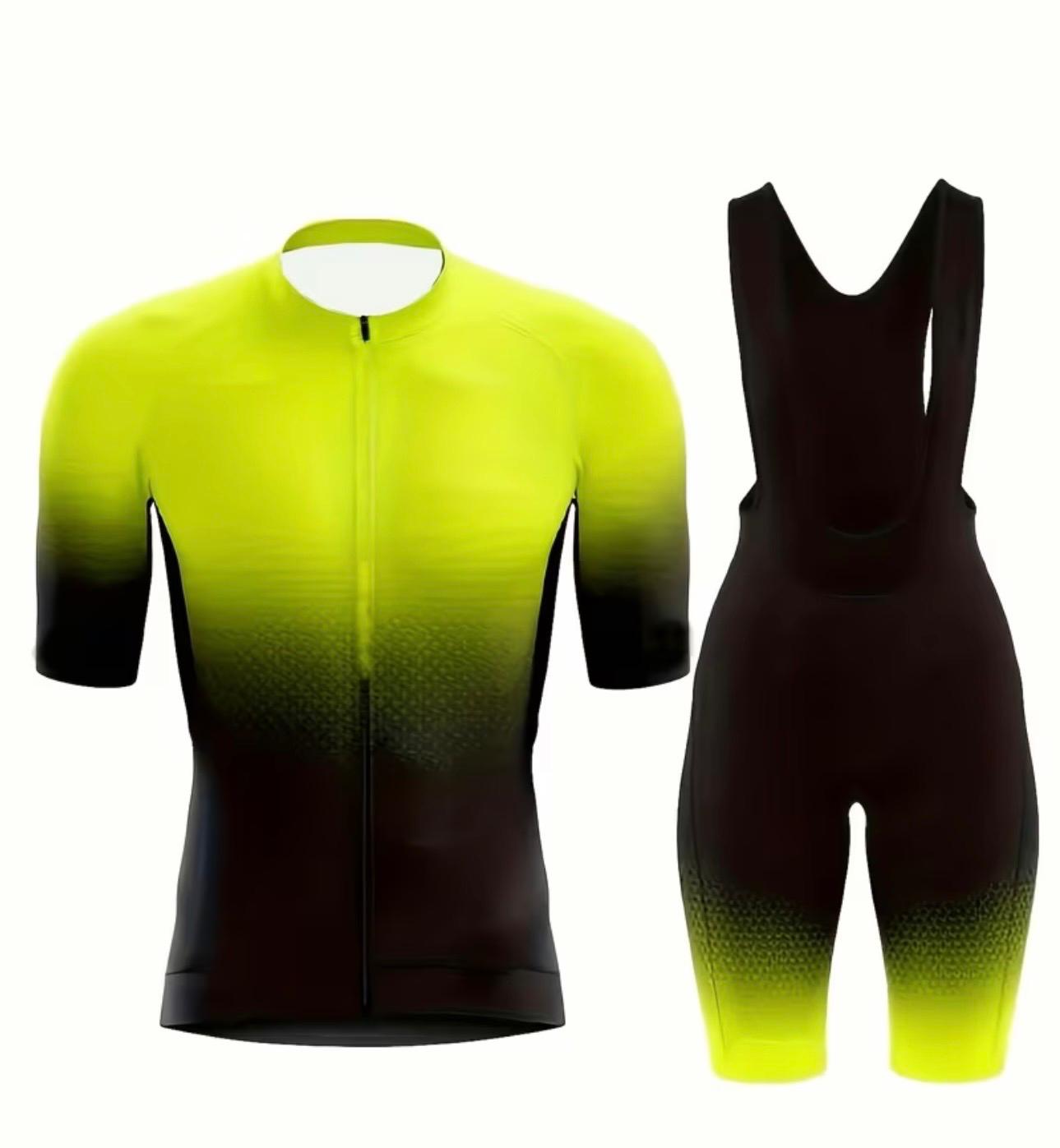 Short sleeve cycling suit