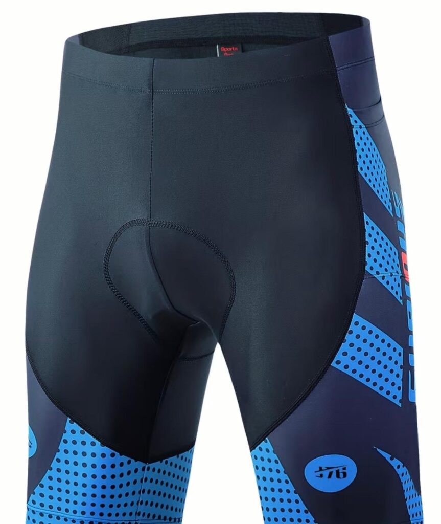 Padded cycling shorts