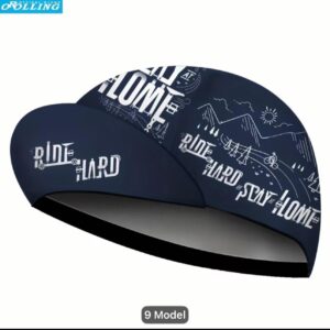Cycling hat blue