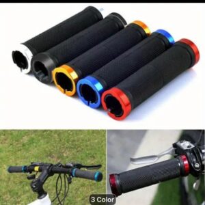 Lock-on bike handlebar grips