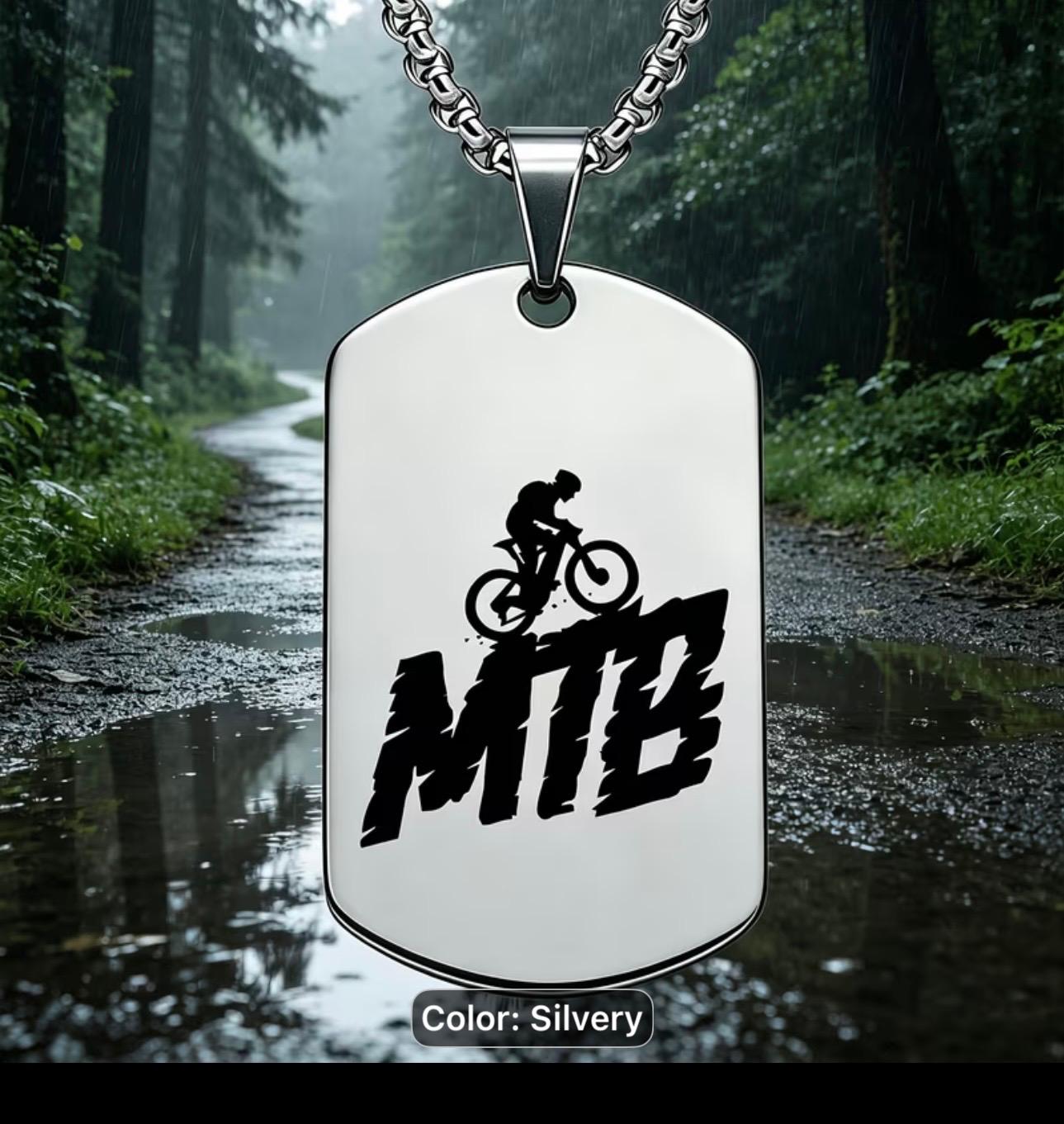 MTB dog tag necklace - Image 2