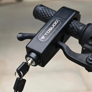 motorcycle handlebar grip lock