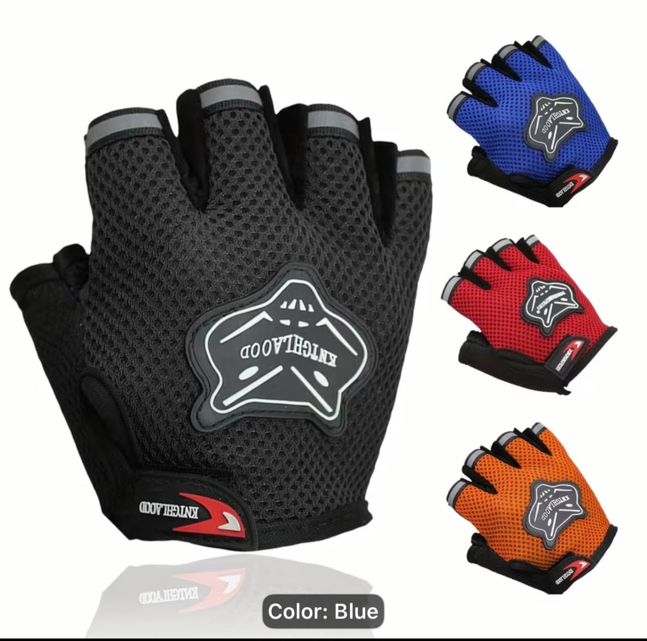 Short finger bicycle gloves