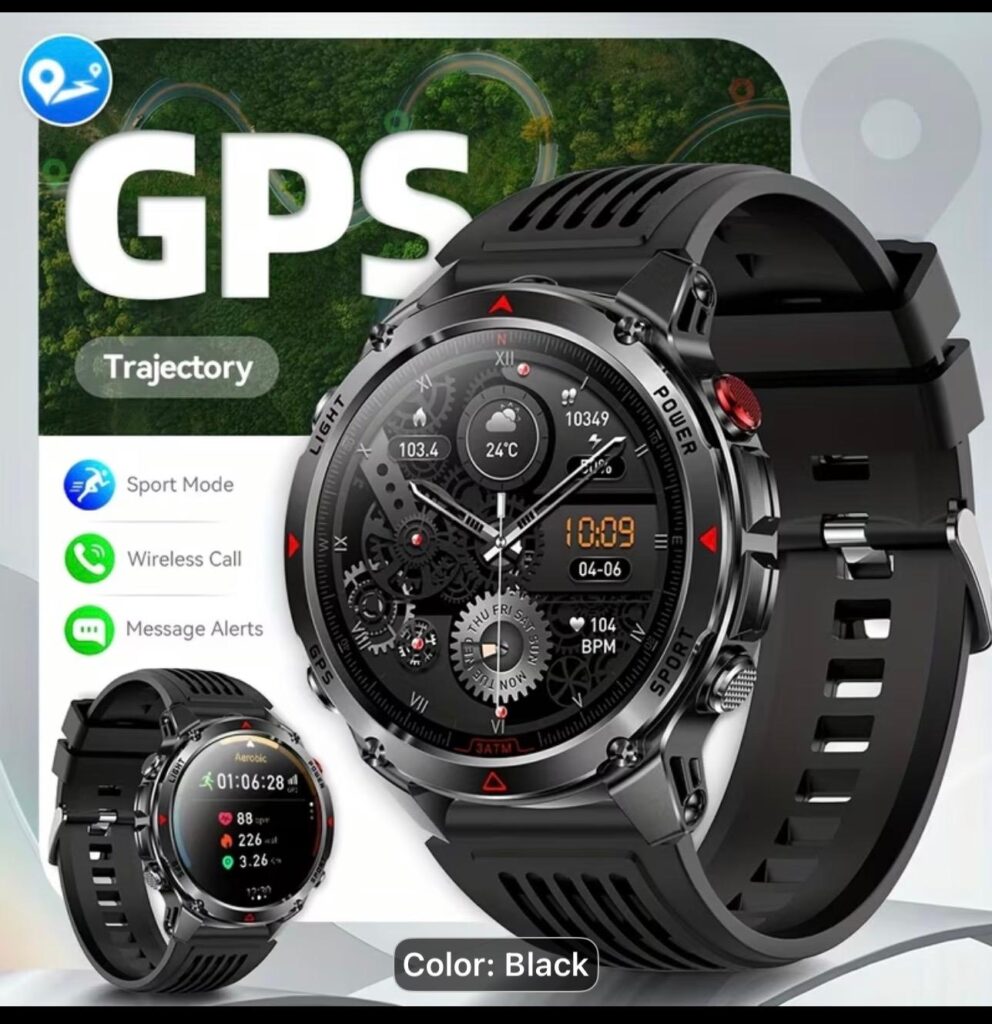 GPS military smartwatch