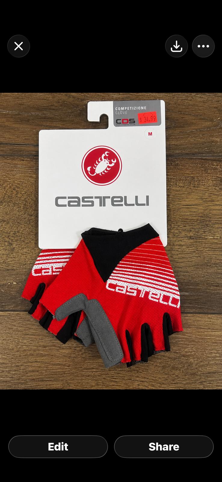 Castelli Competizione cycling gloves